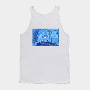 Blue Grotto, Capri, Italy 1880 Lawrence W. Ladd Tank Top